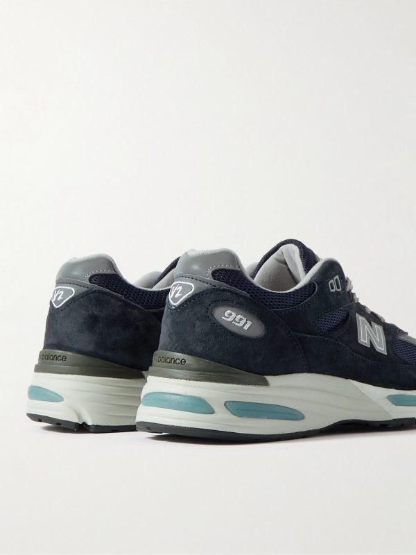991v2 Suede and Mesh Sneakers - BK 991v2 Suede and Mesh Sneakers - BK