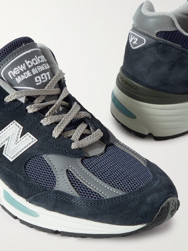 991v2 Suede and Mesh Sneakers - CU 991v2 Suede and Mesh Sneakers - CU