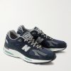 991v2 Suede and Mesh Sneakers - FR 991v2 Suede and Mesh Sneakers - FR