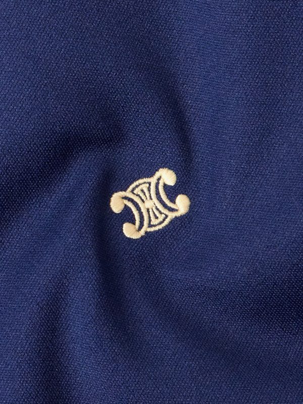 Striped Logo-Embroidered Jersey Track Jacket - E1