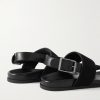 Golby Suede and Leather Sandals - BK Golby Suede and Leather Sandals - BK