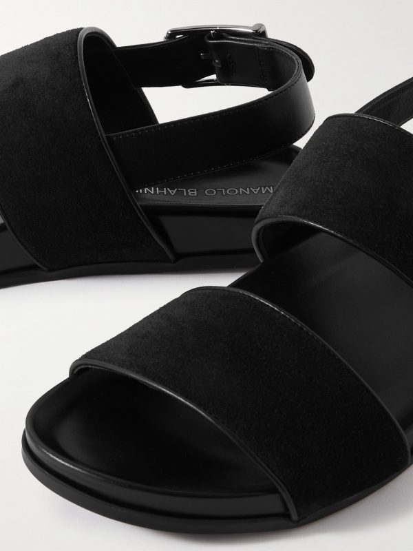 Golby Suede and Leather Sandals - CU Golby Suede and Leather Sandals - CU