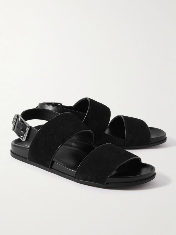 Golby Suede and Leather Sandals - FR Golby Suede and Leather Sandals - FR