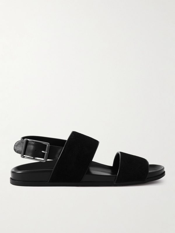 Golby Suede and Leather Sandals Golby Suede and Leather Sandals