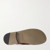 Otawi Leather-Trimmed Jacquard Sandals - E1 Otawi Leather-Trimmed Jacquard Sandals - E1