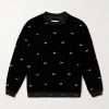 Embroidered Velour Sweatshirt Embroidered Velour Sweatshirt
