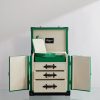 Deluxe Small Leather Jewellery Trunk