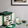 Deluxe Small Leather Jewellery Trunk - OU
