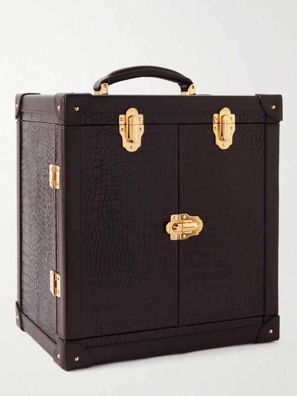 Brompton Croc-Effect Leather Accessory Trunk - FR Brompton Croc-Effect Leather Accessory Trunk - FR