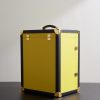 Cambridge Leather Champagne Trunk - BK Cambridge Leather Champagne Trunk - BK