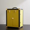 Cambridge Leather Champagne Trunk - FR Cambridge Leather Champagne Trunk - FR