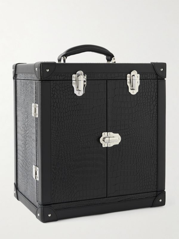 Brompton Croc-Effect Leather Accessory Trunk - FR Brompton Croc-Effect Leather Accessory Trunk - FR