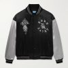 + Born X Raised Printed Satin-Twill Bomber Jacket
