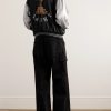 + Born X Raised Printed Satin-Twill Bomber Jacket - OU