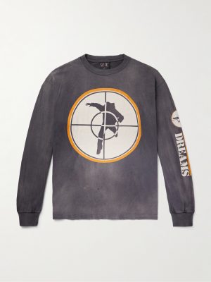 + Sean Wotherspoon Printed Cotton-Jersey T-Shirt + Sean Wotherspoon Printed Cotton-Jersey T-Shirt