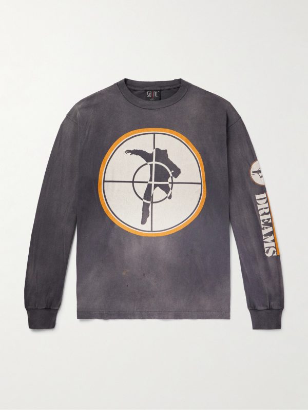 + Sean Wotherspoon Printed Cotton-Jersey T-Shirt + Sean Wotherspoon Printed Cotton-Jersey T-Shirt