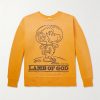 Distressed Printed Cotton-Jersey Sweatshirt Distressed Printed Cotton-Jersey Sweatshirt