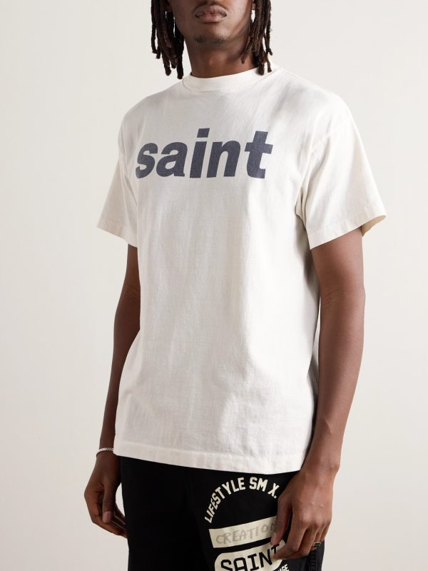 Sin Sayteens Logo-Print Cotton-Jersey T-Shirt - FR Sin Sayteens Logo-Print Cotton-Jersey T-Shirt - FR