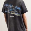 + Saint Seiya Printed Cotton-Jersey T-Shirt - BK + Saint Seiya Printed Cotton-Jersey T-Shirt - BK