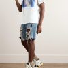 + Evangelion Printed Cotton-Jersey T-Shirt - OU + Evangelion Printed Cotton-Jersey T-Shirt - OU