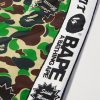 + BAPE® Straight-Leg Webbing-Trimmed Camouflage-Print Shell Trousers - E1 + BAPE® Straight-Leg Webbing-Trimmed Camouflage-Print Shell Trousers - E1