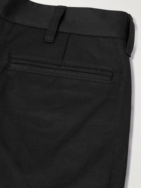 Straight-Leg Cotton-Twill Trousers - CU Straight-Leg Cotton-Twill Trousers - CU