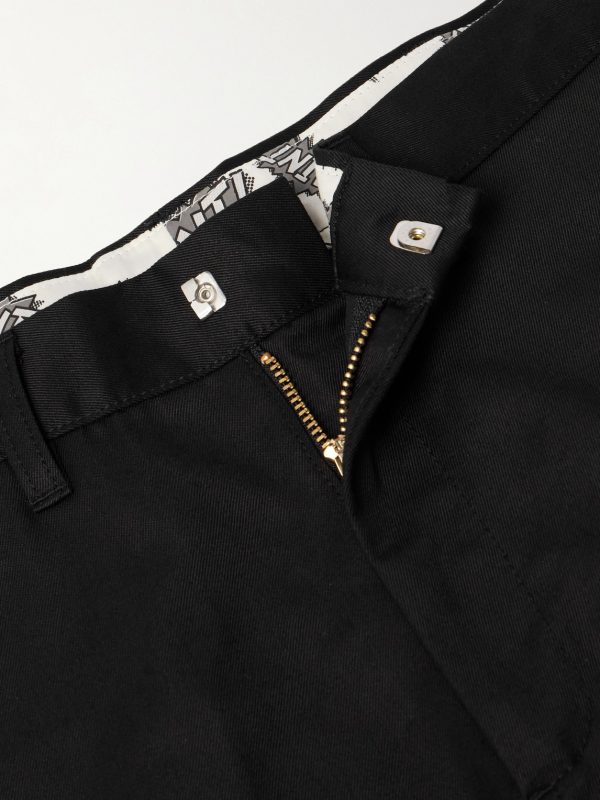Straight-Leg Cotton-Twill Trousers - E1 Straight-Leg Cotton-Twill Trousers - E1