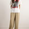 + Denim Tears Saint Tears Printed Cotton-Jersey T-Shirt - OU