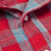 Distressed Checked Cotton-Flannel Shirt - CU Distressed Checked Cotton-Flannel Shirt - CU
