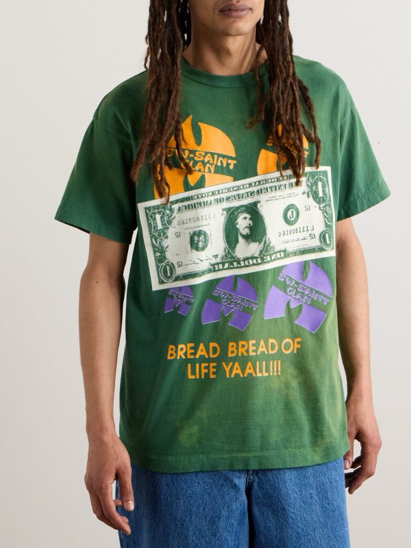 + Sean Wotherspoon Printed Cotton-Jersey T-Shirt - FR