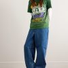 + Sean Wotherspoon Printed Cotton-Jersey T-Shirt - OU