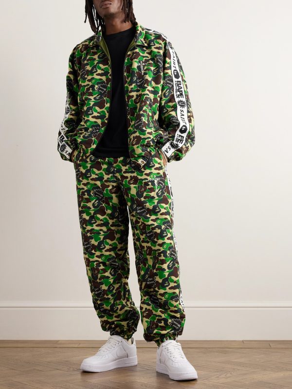 + BAPE® Camouflage-Print Twill Zip-Up Jacket - OU + BAPE® Camouflage-Print Twill Zip-Up Jacket - OU