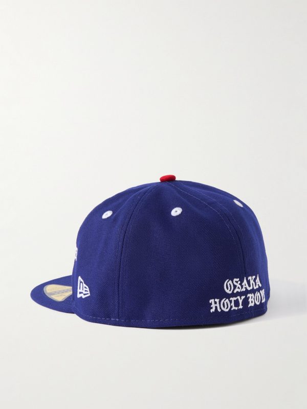 + Born X Raised + New Era Embroidered Canvas Trucker Cap - BK + Born X Raised + New Era Embroidered Canvas Trucker Cap - BK
