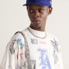 + Born X Raised + New Era Embroidered Canvas Trucker Cap - OU + Born X Raised + New Era Embroidered Canvas Trucker Cap - OU