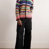+ LASTMAN Striped Knitted Cardigan - OU