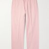 Straight-Leg Cotton-Twill Trousers Straight-Leg Cotton-Twill Trousers