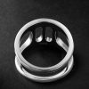 Phantom III Sterling Silver Ring - BK Phantom III Sterling Silver Ring - BK