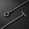 18-Karat White Gold Diamond Necklace - BK 18-Karat White Gold Diamond Necklace - BK