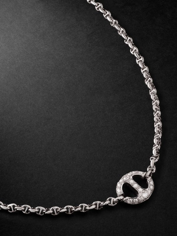 18-Karat White Gold Diamond Necklace 18-Karat White Gold Diamond Necklace