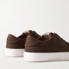 Monclub Embroidered Suede Sneakers - BK Monclub Embroidered Suede Sneakers - BK