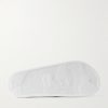 Basile Logo-Embossed Striped Rubber Slides - E1 Basile Logo-Embossed Striped Rubber Slides - E1