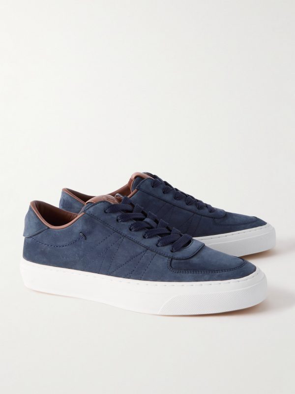 Monclub Embroidered Suede Sneakers - FR Monclub Embroidered Suede Sneakers - FR