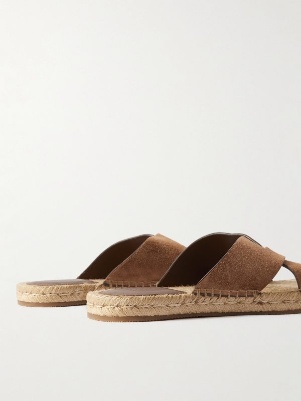 Panarea Suede Sandals - BK Panarea Suede Sandals - BK