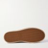 Triple Stitch™ Leather-Trimmed Suede Slip-On Sneakers - E1 Triple Stitch™ Leather-Trimmed Suede Slip-On Sneakers - E1