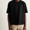 Logo-Embroidered Organic Cotton-Jersey T-Shirt - FR Logo-Embroidered Organic Cotton-Jersey T-Shirt - FR