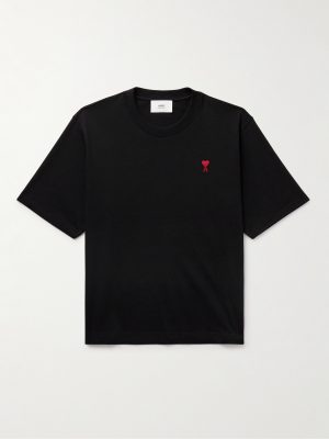 Logo-Embroidered Organic Cotton-Jersey T-Shirt