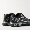 XT-6 Rubber-Trimmed GORE-TEX Mesh Sneakers - BK XT-6 Rubber-Trimmed GORE-TEX Mesh Sneakers - BK