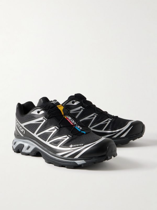 XT-6 Rubber-Trimmed GORE-TEX Mesh Sneakers - FR XT-6 Rubber-Trimmed GORE-TEX Mesh Sneakers - FR