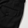 Straight-Leg Lace-Trimmed Wool Trousers - CU Straight-Leg Lace-Trimmed Wool Trousers - CU