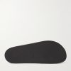 Logo-Debossed Suede Clogs - E1